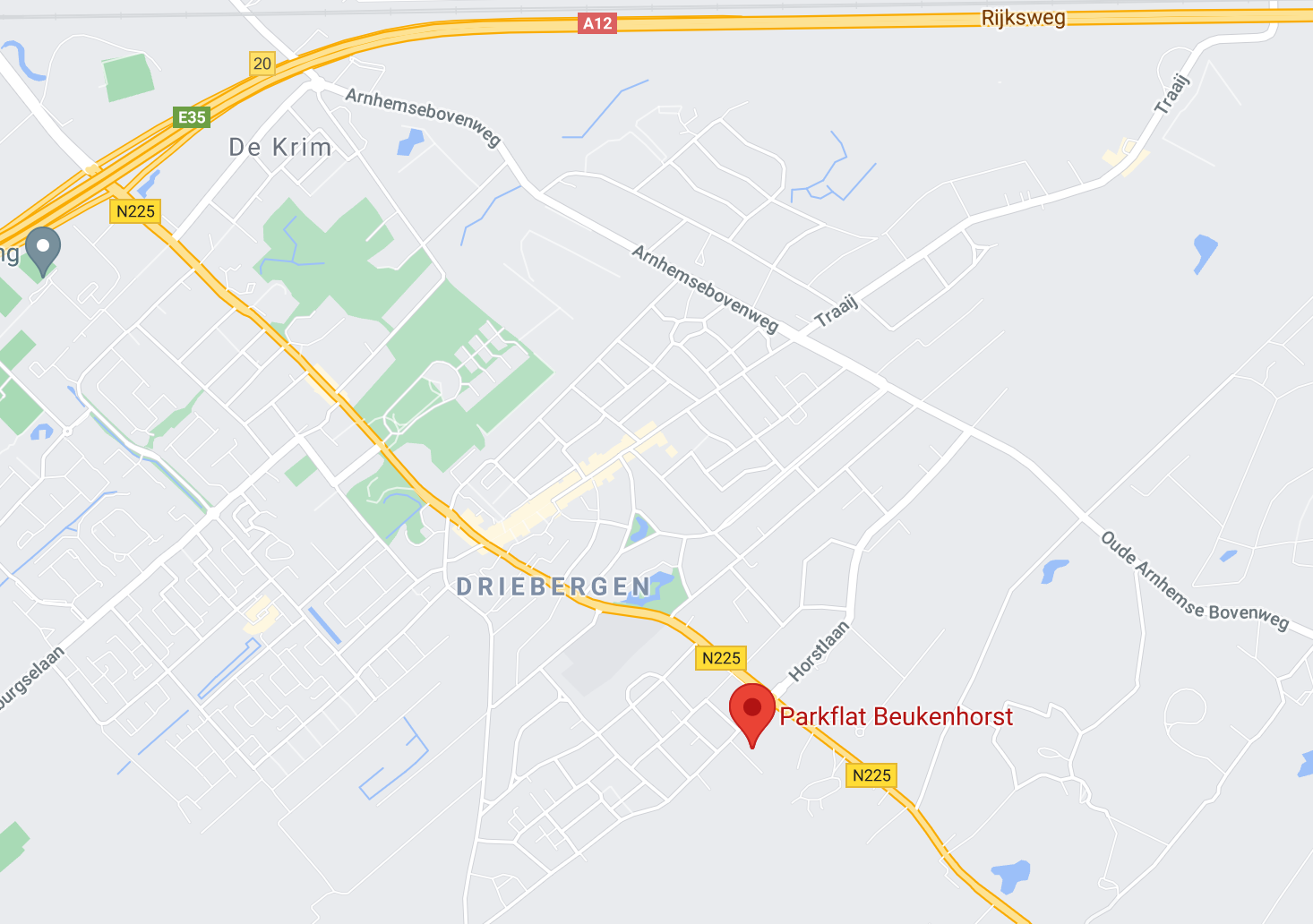 Kaart naar Beukenhorst